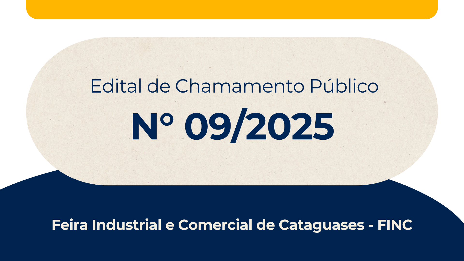 Edital de Chamamento Público Nº 09/25
